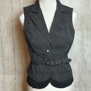 BCX Grey Women’s Vest Size Medium